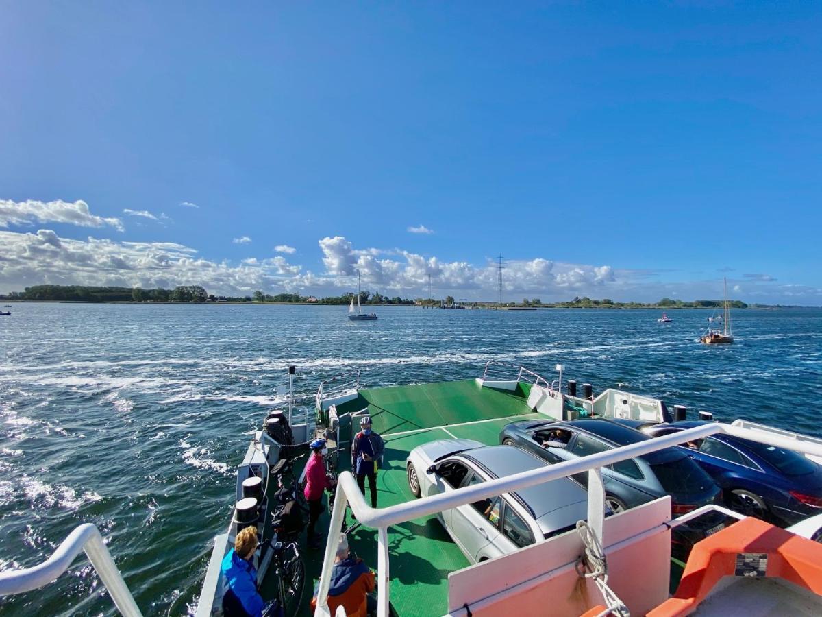 Strandnahe Ferienwohnung Ruegen Dranske Luaran gambar