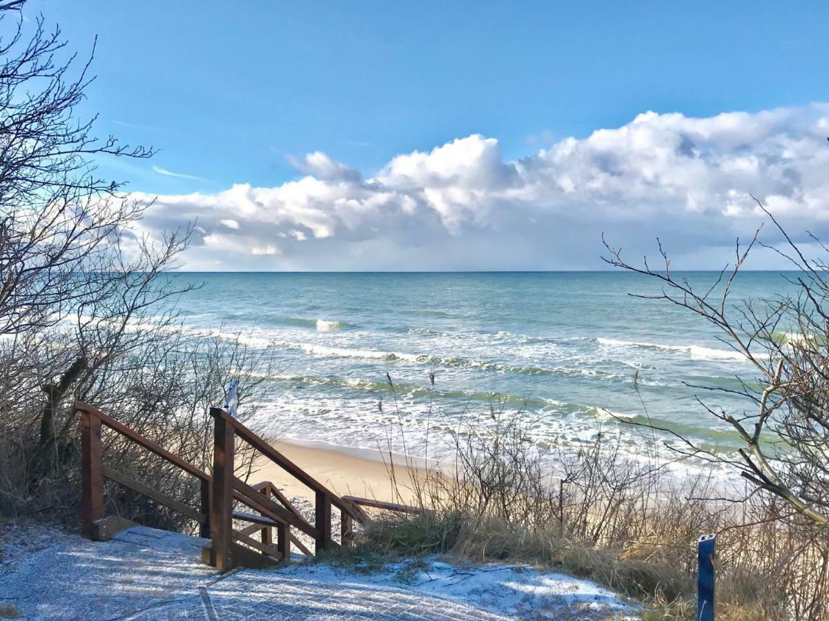 Strandnahe Ferienwohnung Ruegen Dranske Luaran gambar