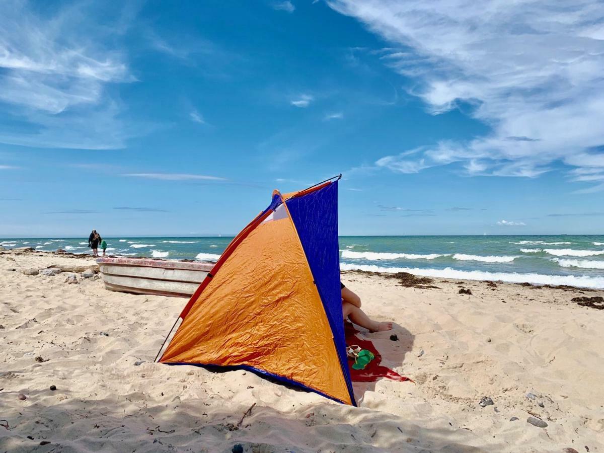 Strandnahe Ferienwohnung Ruegen Dranske Luaran gambar